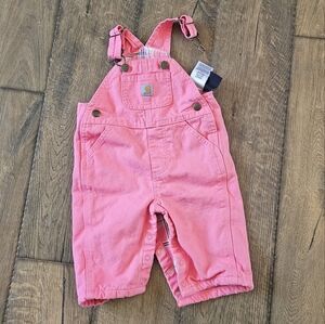Baby Girls Carhartt Overalls 6M